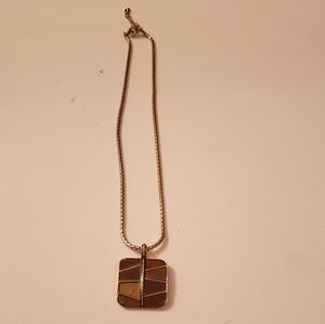 Monet 16 inches gold plated necklace